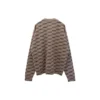 Pletený svetr s kulatým výstřihem a potiskem BB „Beige“ 733859T32539378