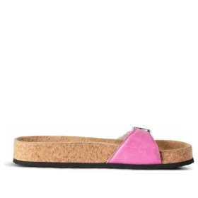 Ploché sandály I Scholl „Glossy Pink“ 827426WAD4V5058
