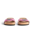 Ploché sandály I Scholl „Glossy Pink“ 827426WAD4V5058