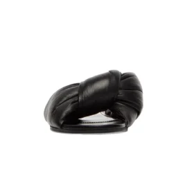 Ploché sandály s volným střihem „Black“ 636576WA2M01000