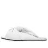 Ploché sandály s volným střihem „White“ 636576WA2M09002