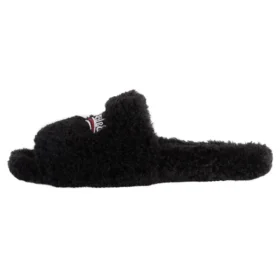 Plyšové pantofle „Black“ 654747W2DO11096