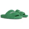 Plyšové pantofle „Green“ 654747W2DO13096