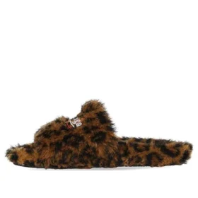 Plyšové pantofle „Leopard“ 654261W2F119634