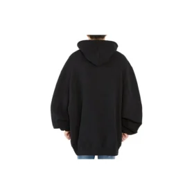 Pánské Balenciaga černé s potiskem sloganu 641679TJV771000