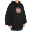 Pánské Balenciaga černé s potiskem sloganu 641679TJV771000