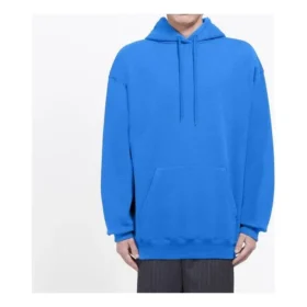 Pánské Balenciaga s logem na zádech a potiskem písmen, modré 570811THV798077