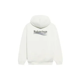 Pánské Balenciaga s vyšívaným vzorem písmen z Political Campaign, bílé 600583TKVI99084