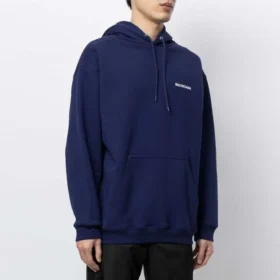 Pánské Balenciaga SS21 s potiskem abecedy, klasická modrá 600583TIV843967