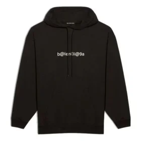 Pánské Balenciaga Symbolic Chest Logo Black 570811TIV511070
