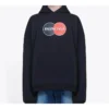 Pánské Balenciaga Uniform Plush Loose Classic Black 620973TIV801000