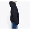 Pánské Balenciaga Uniform Plush Loose Classic Black 620973TIV801000