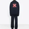 Pánské Balenciaga X-Rated černé, červené, černé 620973TIVA81076