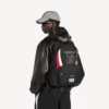 Pánský batoh Balenciaga | NBA Collaboration Explorer v černé/bílé/vermilionově červené barvě