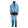 Pánská Denim bundy Balenciaga SS21 s klasickým logem, světle modrá 657608TDW154307