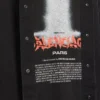 Pánská hybridní Denim košile s krátkým rukávem „The Door“ v černé barvě