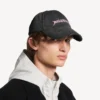 Pánská kšiltovka Balenciaga s potiskem „DIY“ v černé barvě
