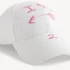 Pánská kšiltovka i<3 u v bílé barvě