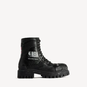 Pánské kozačky Balenciaga | NBA Collaboration Combat Strike v černé barvě