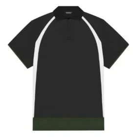 Pánské ležérní dvouvrstvé sportovní polokošile s krátkým rukávem Balenciaga FW21, černé 661507TKVA51042