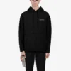 Pánská mikina Balenciaga FW21 s potiskem loga, dlouhé rukávy, černá 600583TIV841070