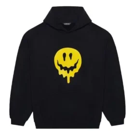 Pánská mikina Balenciaga SS21 s potiskem, klasická černá 651799TKVA21012