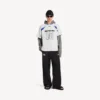 Pánské oversized tričko Balenciaga | NBA Collaboration v bílé/vícebarevné barvě