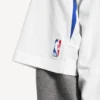 Pánské oversized tričko Balenciaga | NBA Collaboration v bílé/vícebarevné barvě