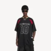 Pánské oversized tričko Balenciaga | NBA collaboration v černé/vícebarevné barvě
