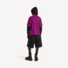 Pánské oversized tričko Balenciaga | NBA Collaboration ve fialové barvě