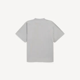 Pánské oversized tričko ve stylu vintage surfaře v barvě Balenciaga Grey