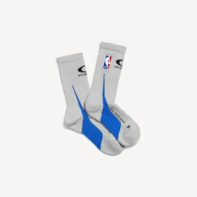 Pánské ponožky Balenciaga | NBA v barvě špinavě bílé
