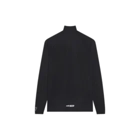 Pánské sportovní tričko s dlouhým rukávem Balenciaga FW21 Alphabet, černé, 661749444B81077