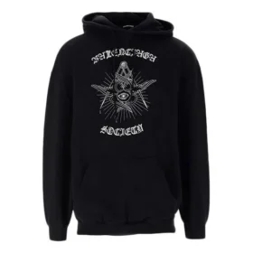 Pánský svetr Balenciaga s potiskem, černý, 570811TJVE91000