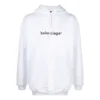 Pánský svetr s logem Balenciaga, oversize, bílý 570811TIV559040