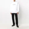 Pánský svetr s logem Balenciaga, oversize, bílý 570811TIV559040