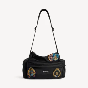Pánská taška Explorer Multipocket Weekender Small v černé/vícebarevné barvě