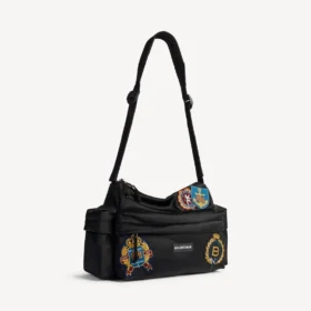 Pánská taška Explorer Multipocket Weekender Small v černé/vícebarevné barvě