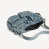 Pánská taška typu messenger v barvě vintage blue
