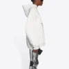 Pánské tričko Balenciaga FW21 s dlouhým rukávem a potiskem „Hi My Name Is Alphabet“, bílé, 651799TKVF29081