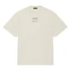 Pánské tričko Balenciaga FW21 s potiskem abecedy, krátký rukáv, béžové 651795TJV909054