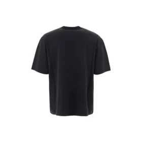 Pánské tričko Balenciaga s kruhovým logem BB Alphabet, krátký rukáv, černé 641614TJV761000