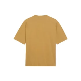 Pánské tričko Balenciaga s kulatým výstřihem, potiskem písmen a krátkými rukávy, khaki 620969TIV509605