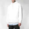 Pánské tričko Balenciaga s logem na zádech, bílé, 556143TAV379000