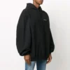 Pánské tričko Balenciaga s potiskem abecedy, sportovní klasický střih, černé, 641679TJVE51000