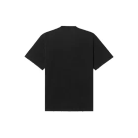 Pánské tričko Balenciaga s potiskem kapely Rammstein z Německa, krátký rukáv, černé 651795TLV511000