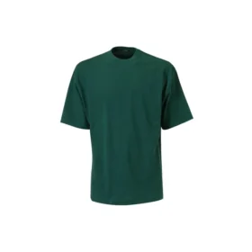 Pánské tričko Balenciaga s potiskem loga, krátký rukáv, zelené 570805THV803230