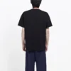 Pánské tričko Balenciaga SS21 s logem „B Alphabet“ a vzorem, krátký rukáv, černé 570803TFV761000