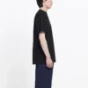 Pánské tričko Balenciaga SS21 s logem „B Alphabet“ a vzorem, krátký rukáv, černé 570803TFV761000