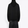 Pánské tričko Balenciaga SS21 s potiskem abecedy, dlouhý rukáv, černé 570811TJVL61070